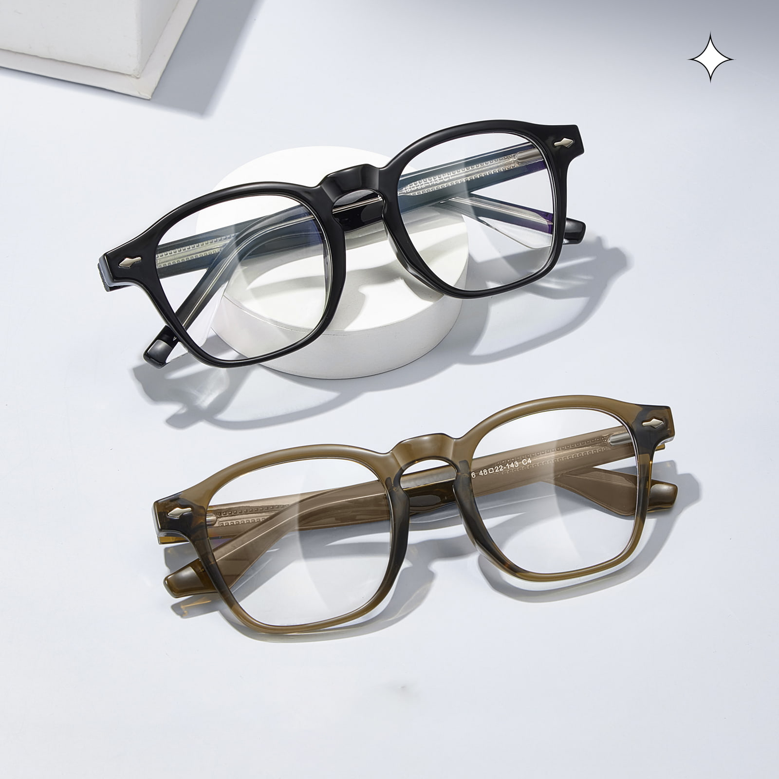 Kacamata 3D TR90 Punk S9016