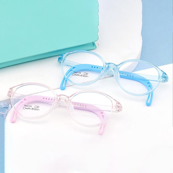 TK6125 Overall Kacamata Anak Glitter dengan Tali Anti Selip